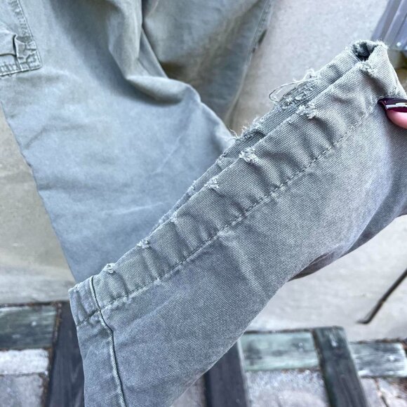 Vintage Khaki Green Cargo Pants - Picture 6 of 6